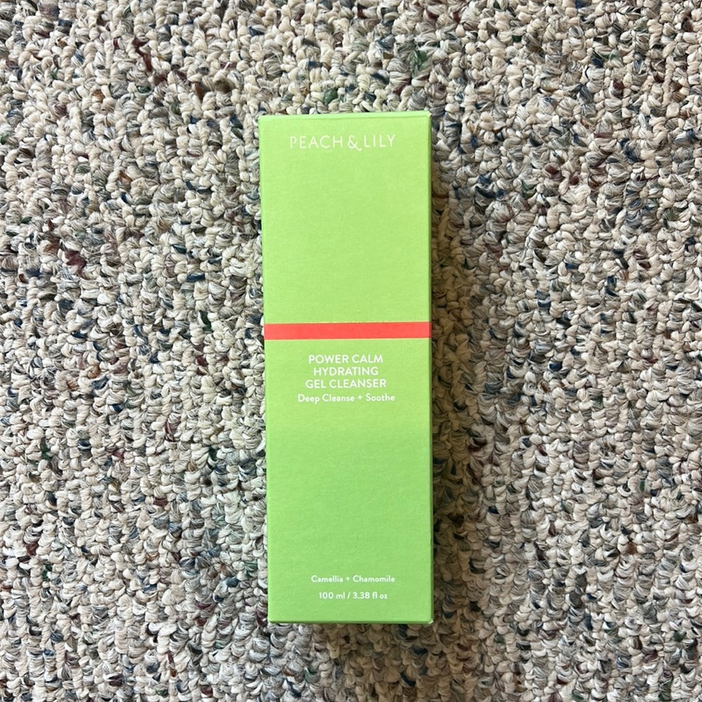 Peach and lily Power Calm hydrating gel cleanser